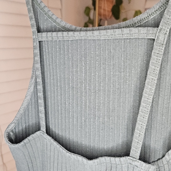 Topshop Ribbed Mini Dress - Picture 4 of 5